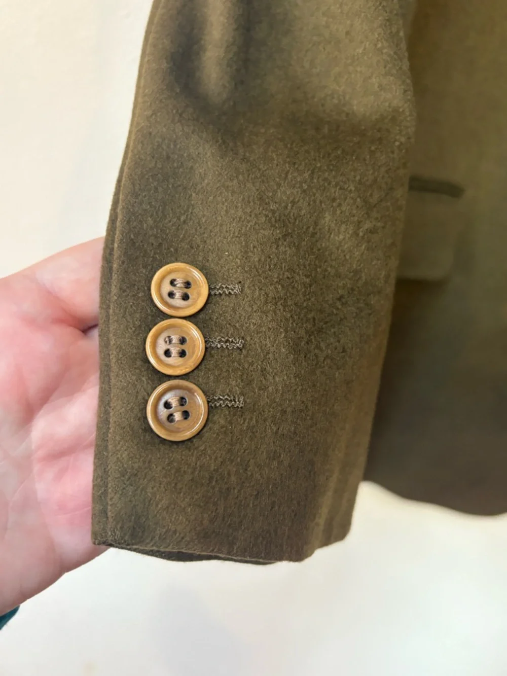 Vintage Hugo Boss Olive Blazer Mens L XL Grandpa Core Sport Coat